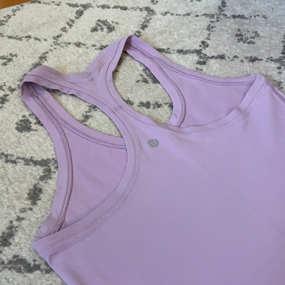 Lululemon Cool Racerback - Light Purple